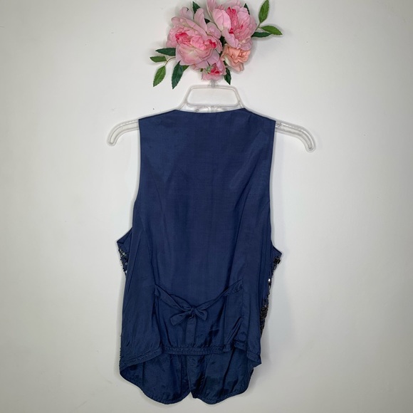 Hand Embroidered Bohemian Vest - Picture 5 of 5